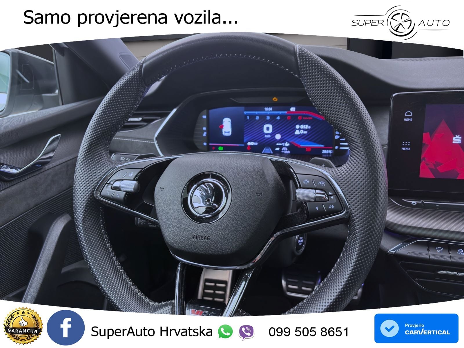 Škoda Octavia Combi RS 2.0 TDI (200 KS) 4x4 DSG MATRIX+GR SJED+KAM