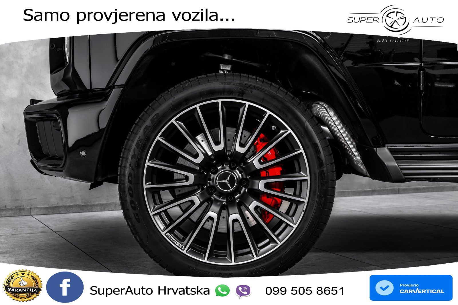 Mercedes AMG G 63 Long V8 (585 KS) 4MATIC 9G-TRONIC AMG SPEEDSHIFT TCT LED+GR SJED+ACC