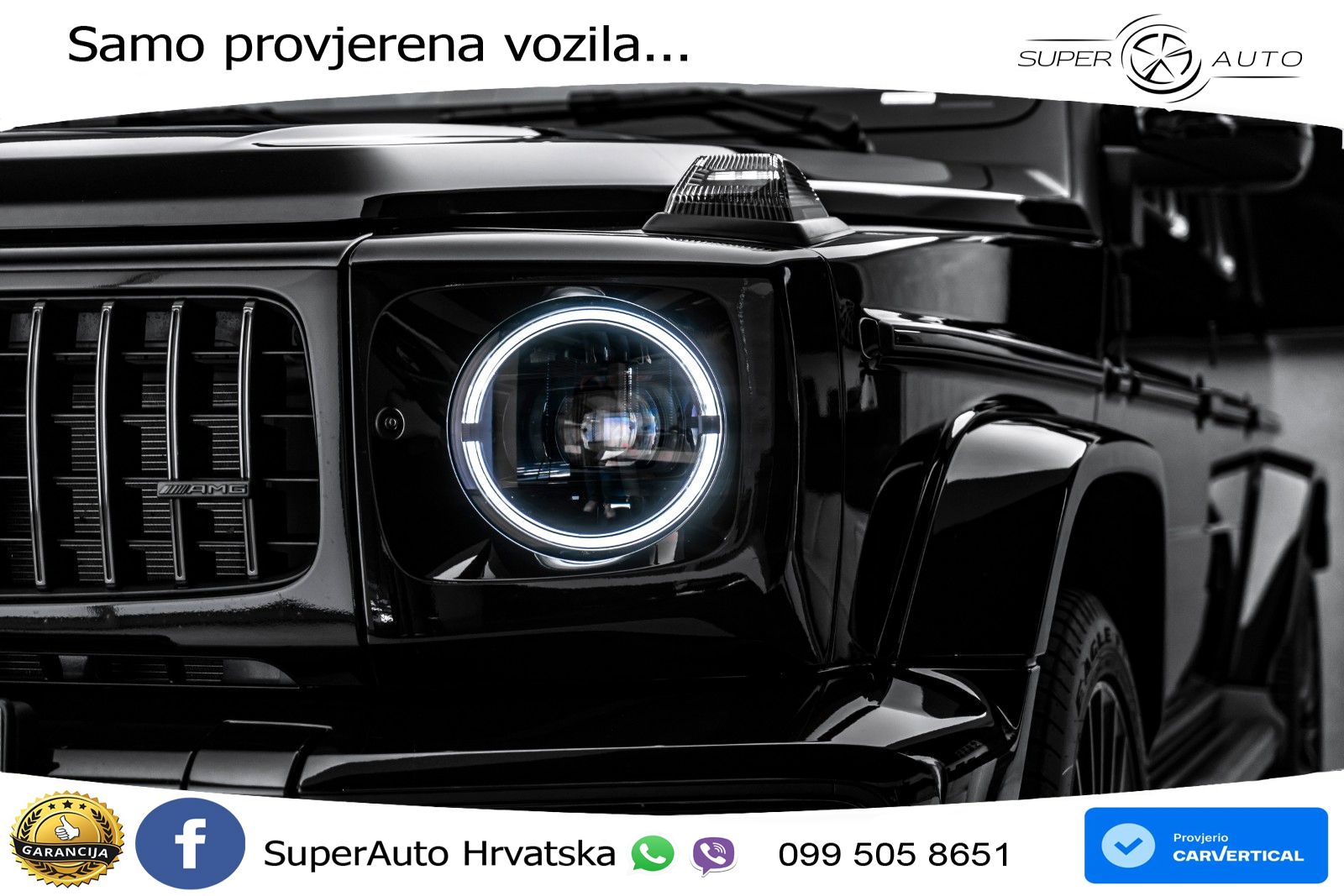 Mercedes AMG G 63 Long V8 (585 KS) 4MATIC 9G-TRONIC AMG SPEEDSHIFT TCT LED+GR SJED+ACC
