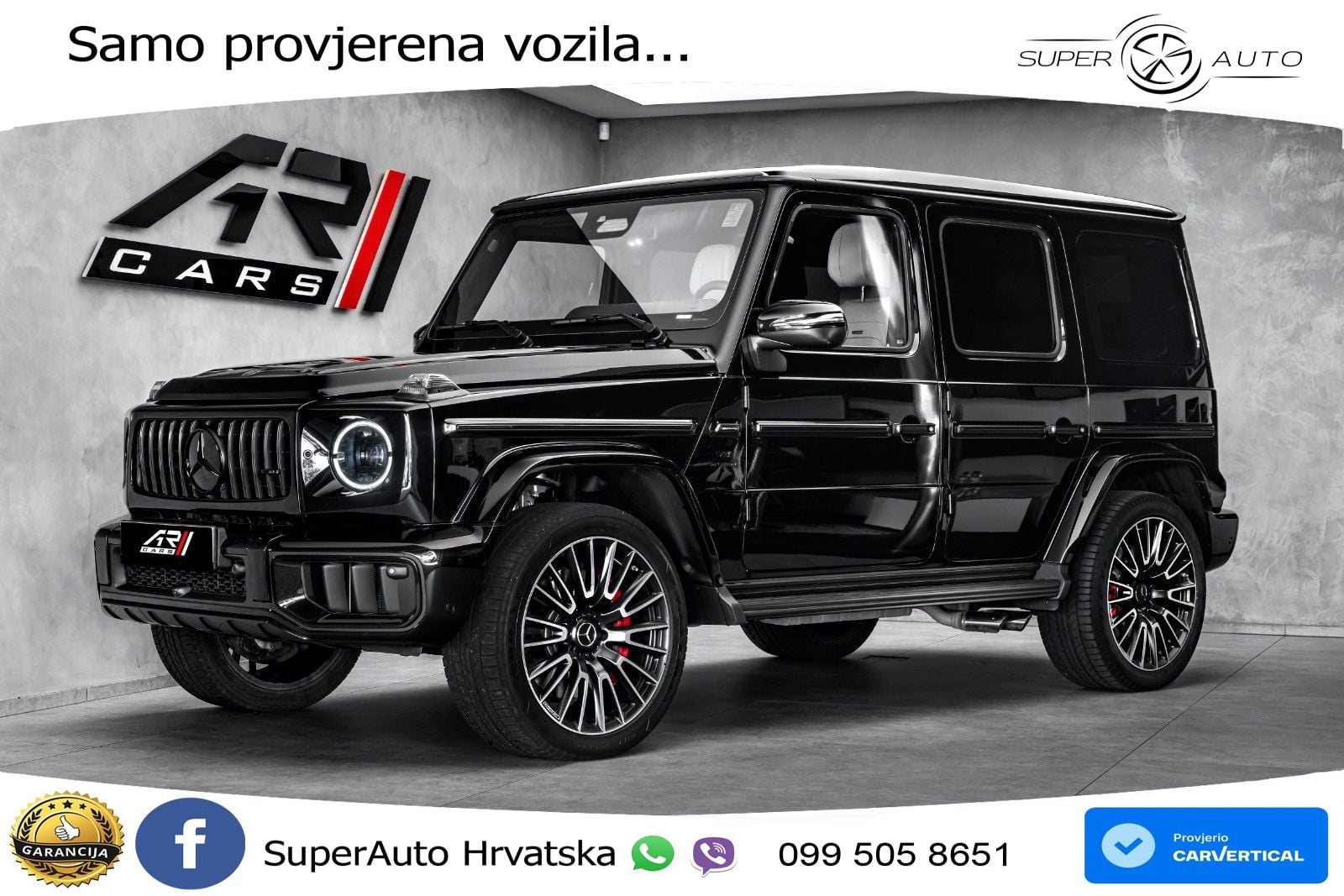 Mercedes AMG G 63 Long V8 (585 KS) 4MATIC 9G-TRONIC AMG SPEEDSHIFT TCT LED+GR SJED+ACC