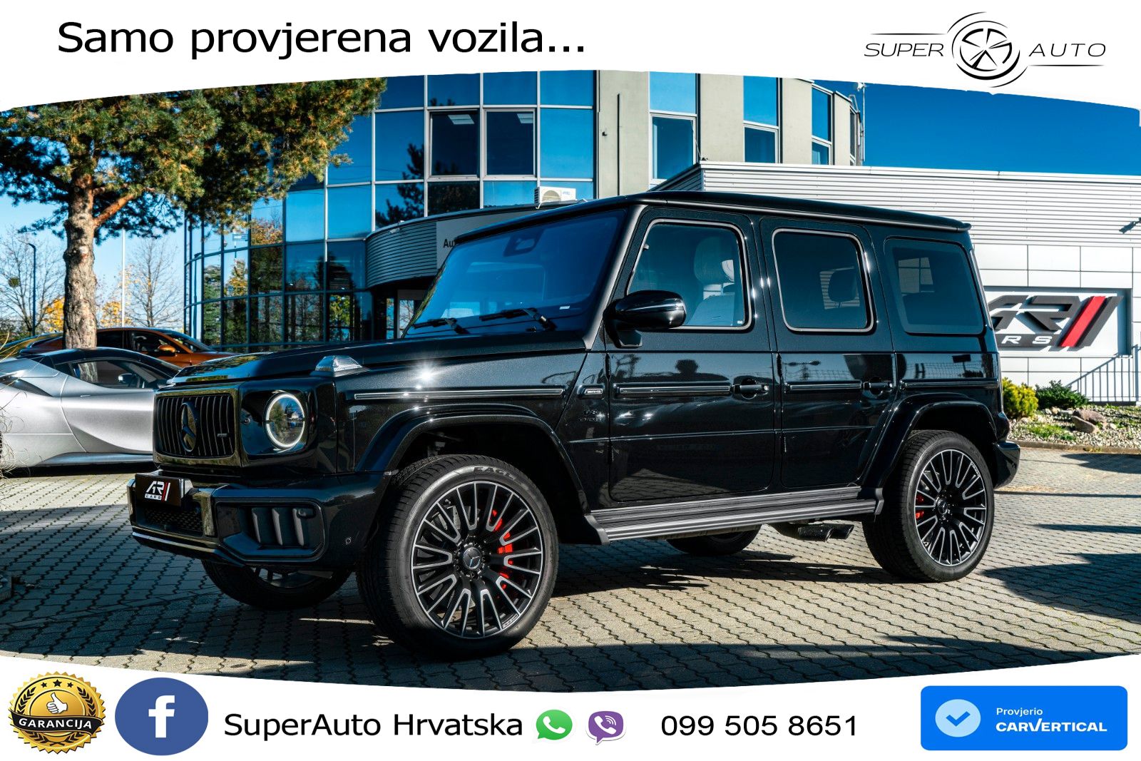 Mercedes AMG G 63 Long V8 (585 KS) 4MATIC 9G-TRONIC AMG SPEEDSHIFT TCT LED+GR SJED+ACC