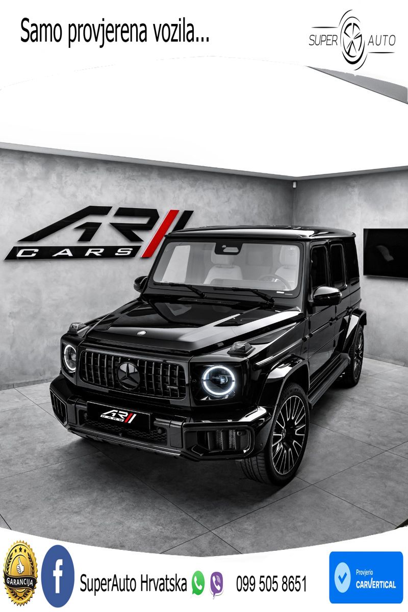 Mercedes AMG G 63 Long V8 (585 KS) 4MATIC 9G-TRONIC AMG SPEEDSHIFT TCT LED+GR SJED+ACC