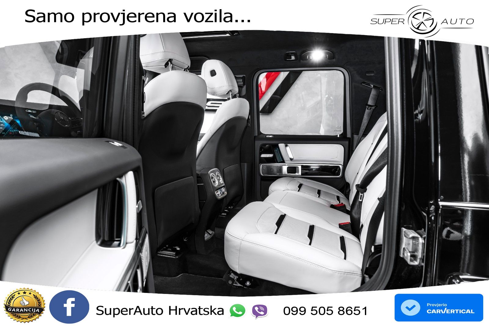 Mercedes AMG G 63 Long V8 (585 KS) 4MATIC 9G-TRONIC AMG SPEEDSHIFT TCT LED+GR SJED+ACC