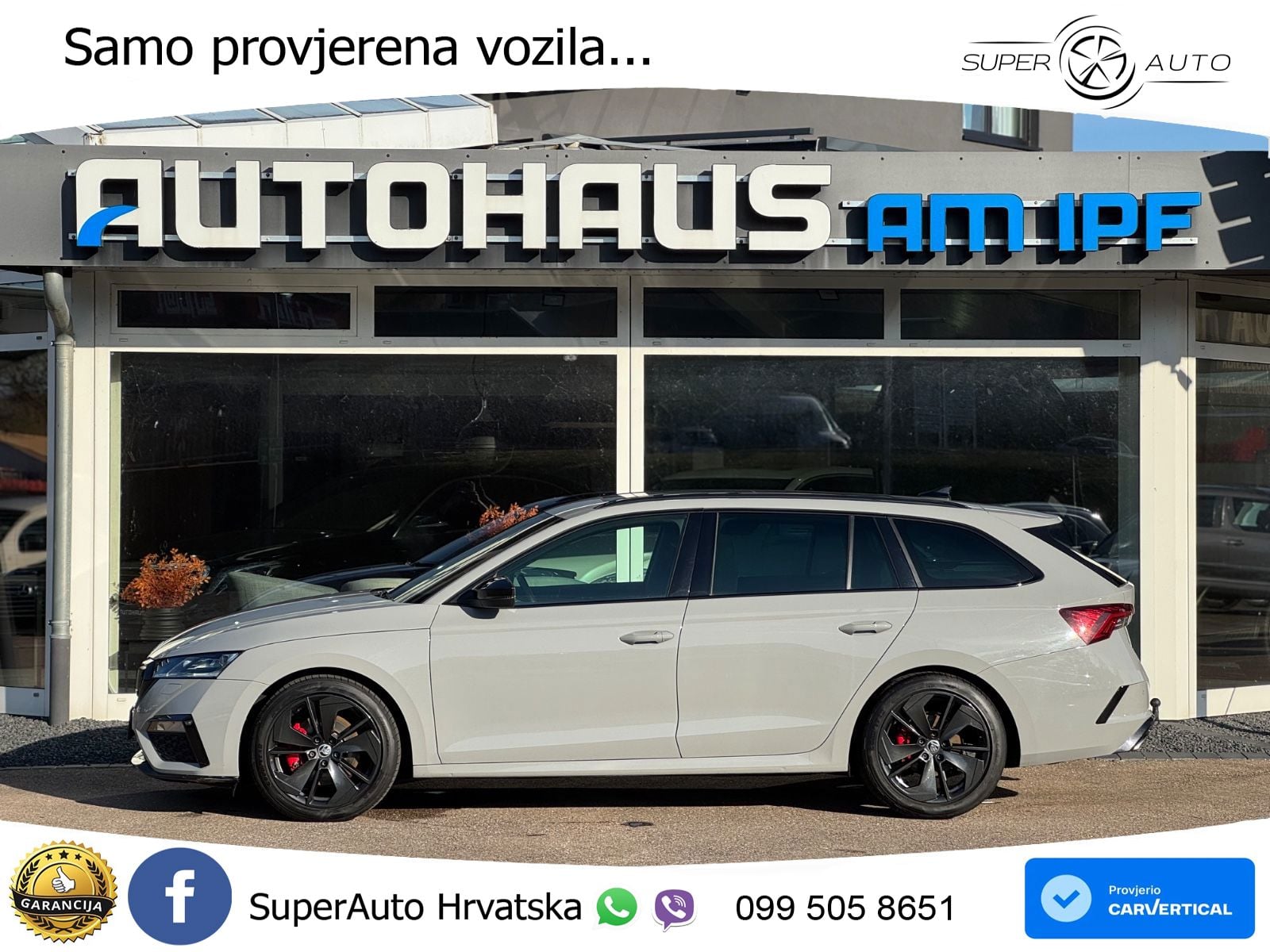 Škoda Octavia Combi RS 2.0 TDI (200 KS) DSG LED+GR SJED+ACC