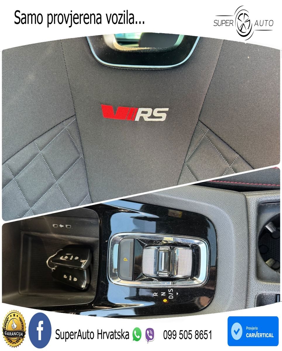 Škoda Octavia Combi RS 2.0 TDI (200 KS) DSG LED+GR SJED+ACC