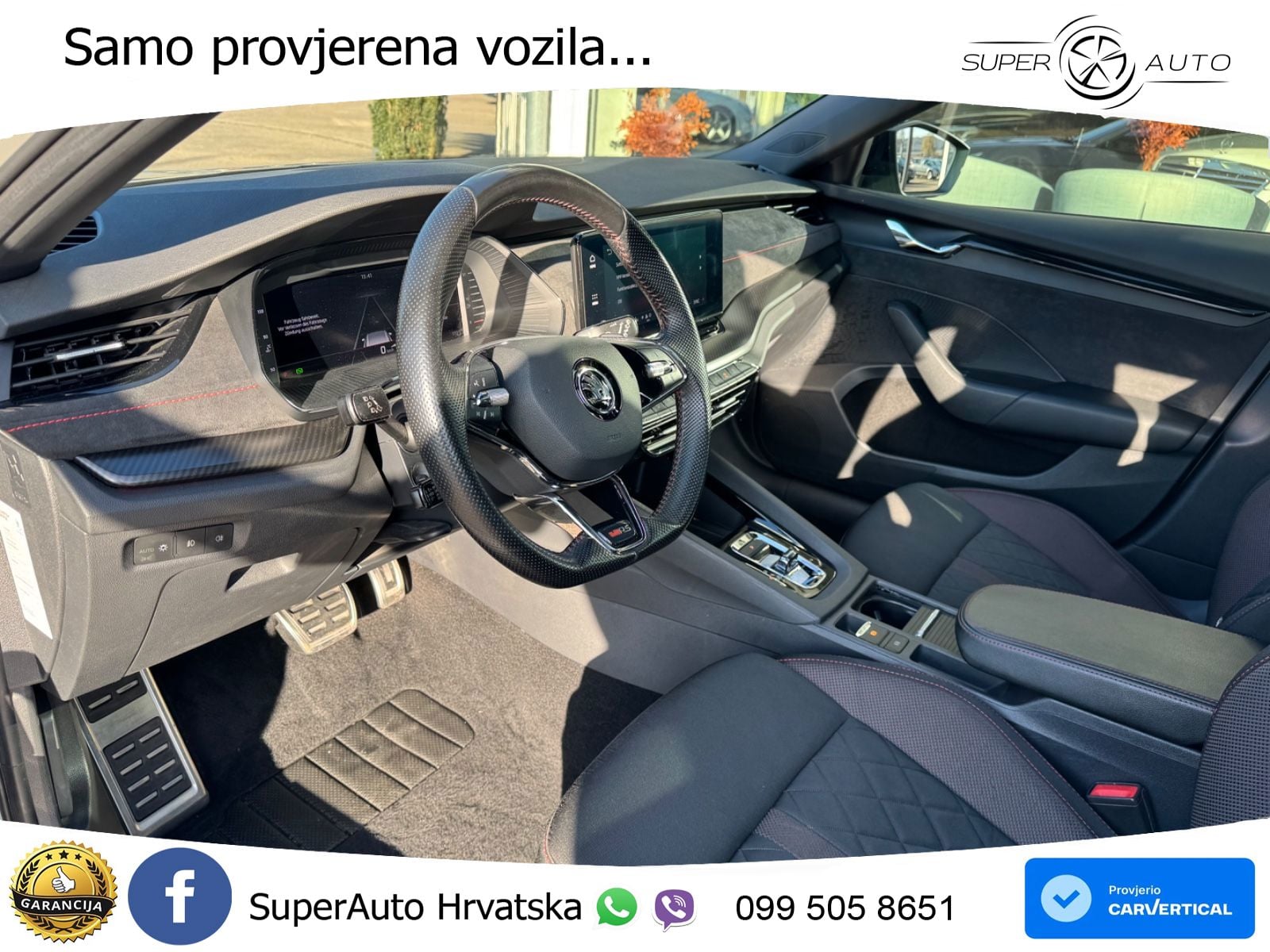 Škoda Octavia Combi RS 2.0 TDI (200 KS) DSG LED+GR SJED+ACC