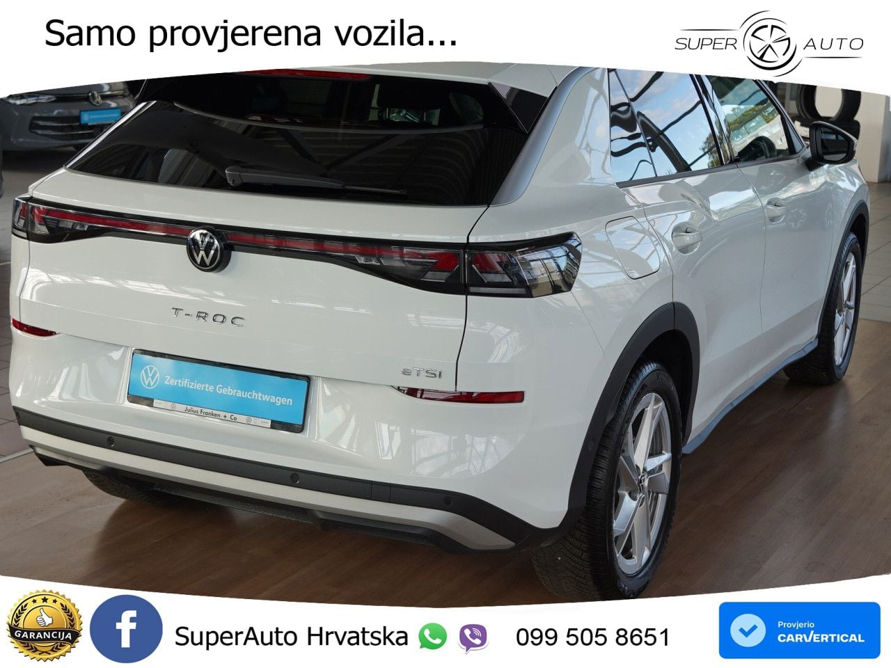 Volkswagen T-Roc 1.5 eTSI (116 KS)  DSG LED+GR SJED+ACC