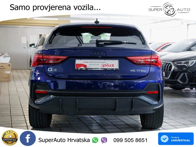Audi Q3 Sportback 45 TFSIe (245 KS) S tronic LED+GR SJED+ACC