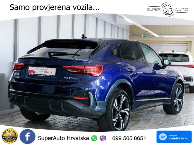 Audi Q3 Sportback 45 TFSIe (245 KS) S tronic LED+GR SJED+ACC