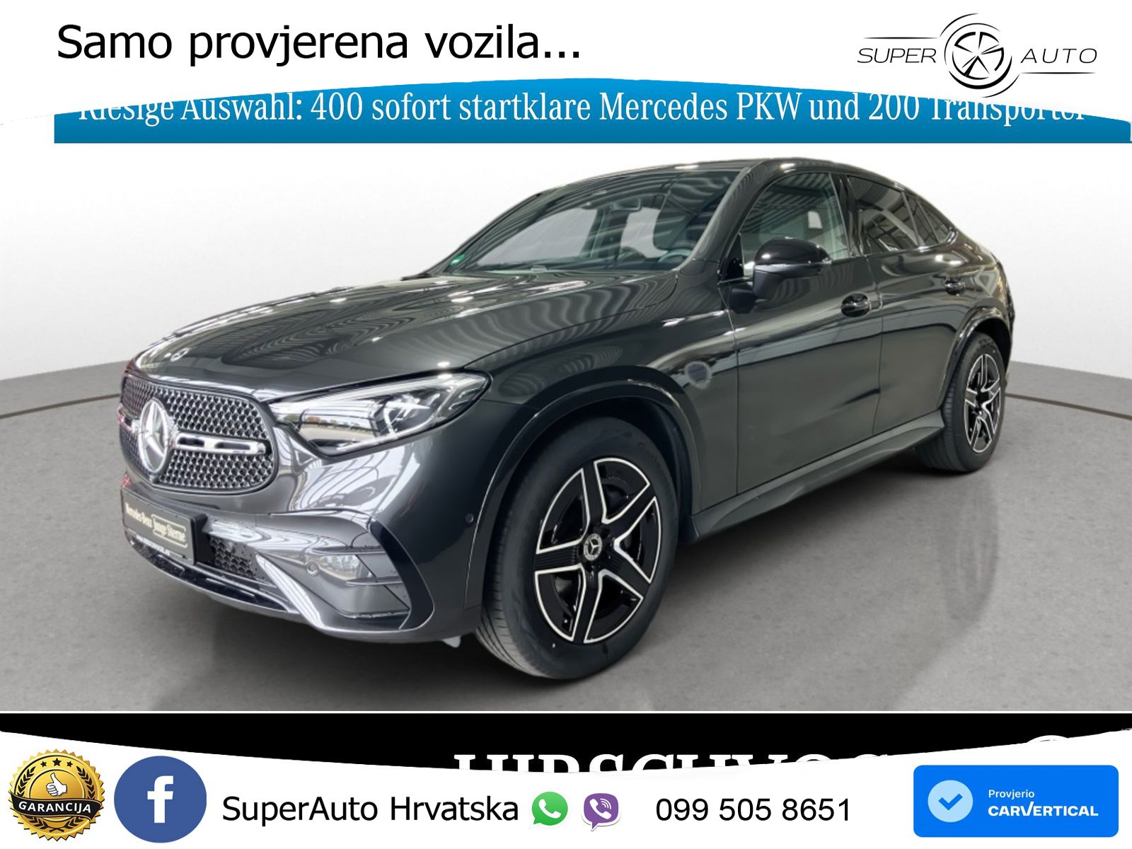 Mercedes GLC 220d (197 KS) 4MATIC 9G-TRONIC AMG LED+GR SJED+ACC
