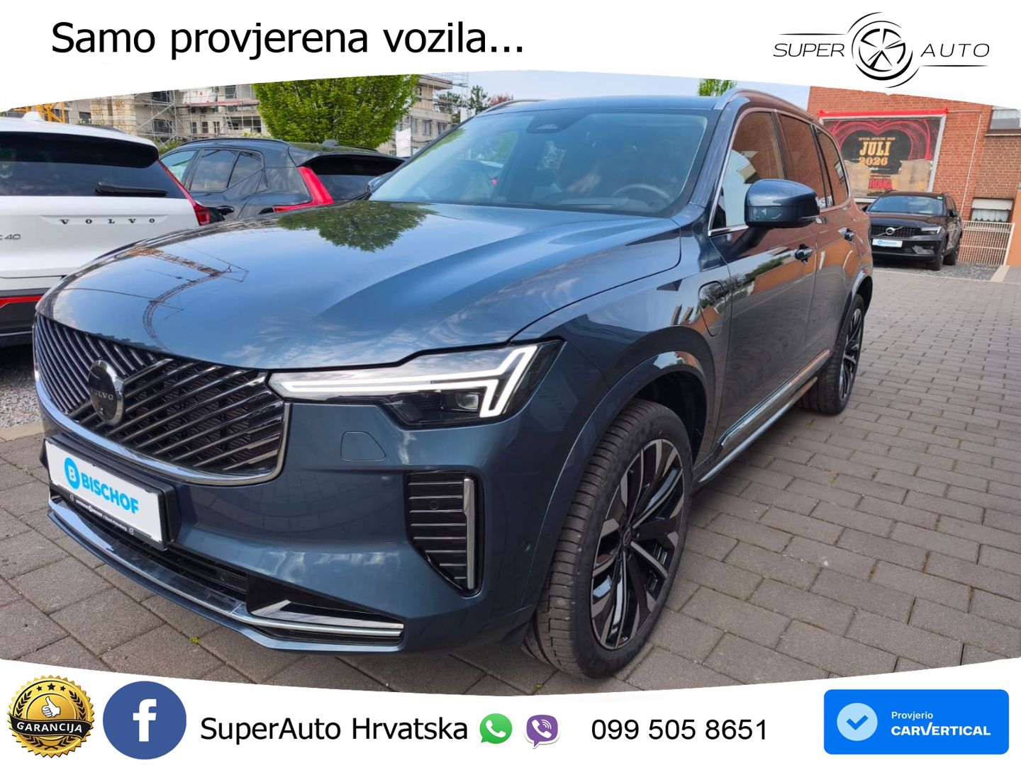 Volvo XC90 2.0 T8 AWD Automatic MATRIX+GR SJED+KAM