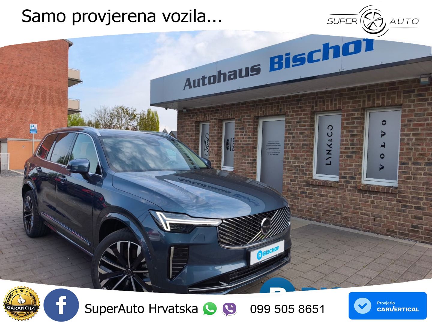 Volvo XC90 2.0 T8 AWD Automatic MATRIX+GR SJED+KAM