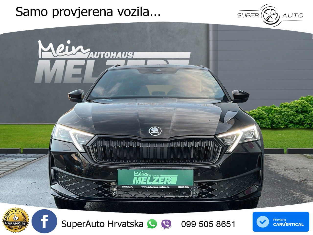 Škoda Octavia Combi 1.5 TSI (150 KS) DSG SportLine MATRIX+GR SJED+KAM