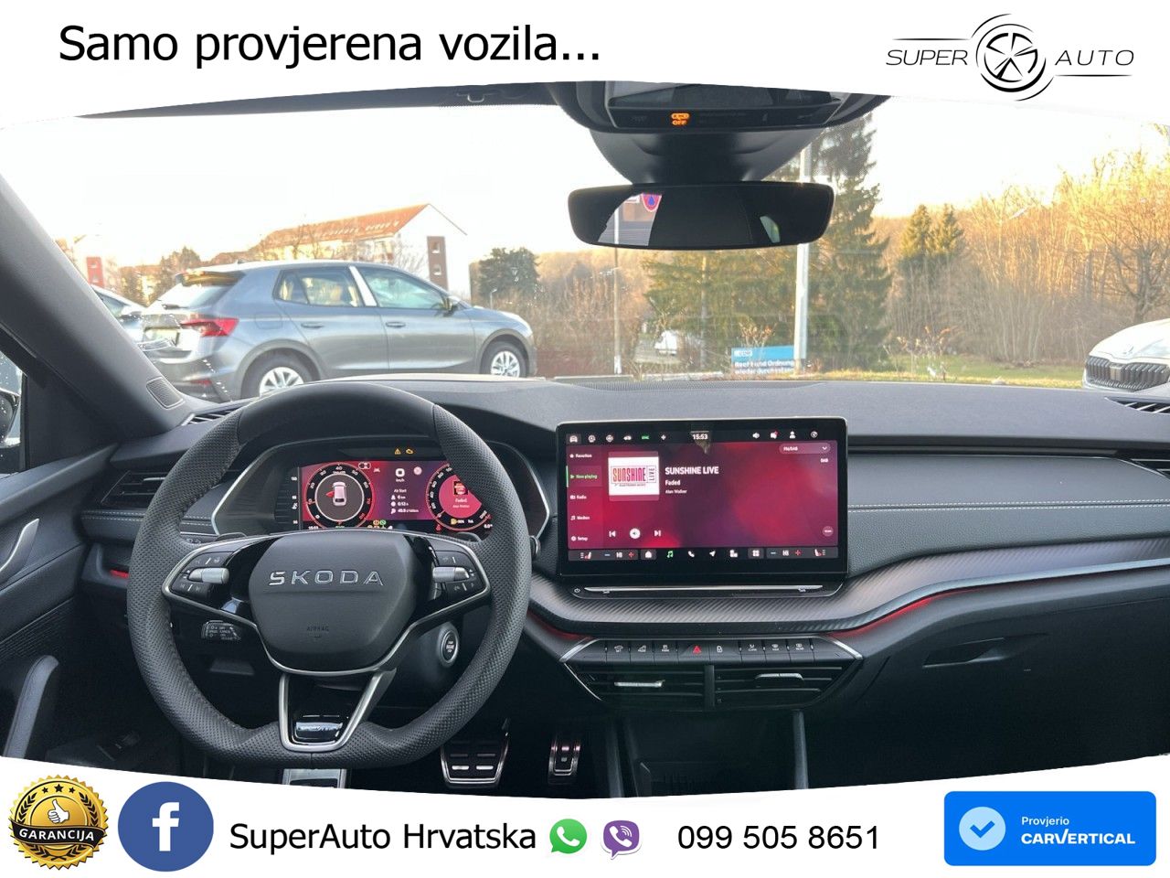 Škoda Octavia Combi 1.5 TSI (150 KS) DSG SportLine MATRIX+GR SJED+KAM