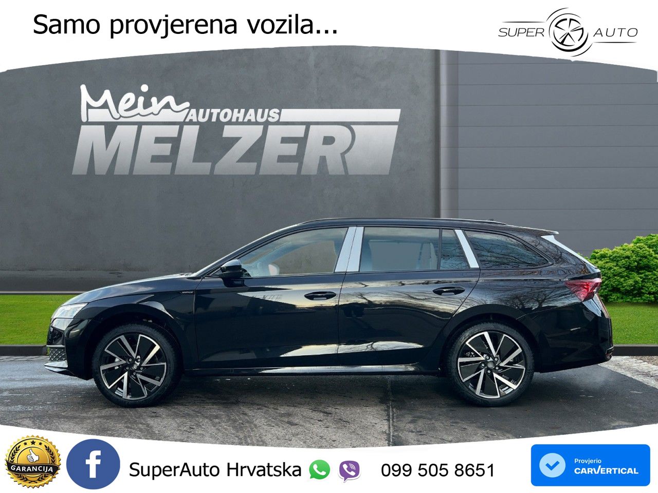 Škoda Octavia Combi 1.5 TSI (150 KS) DSG SportLine MATRIX+GR SJED+KAM