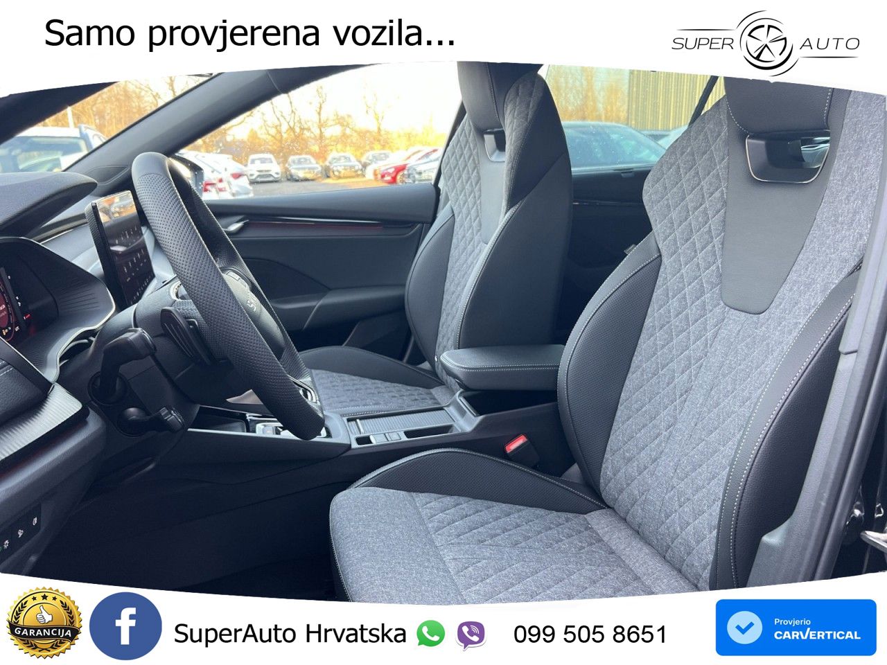Škoda Octavia Combi 1.5 TSI (150 KS) DSG SportLine MATRIX+GR SJED+KAM