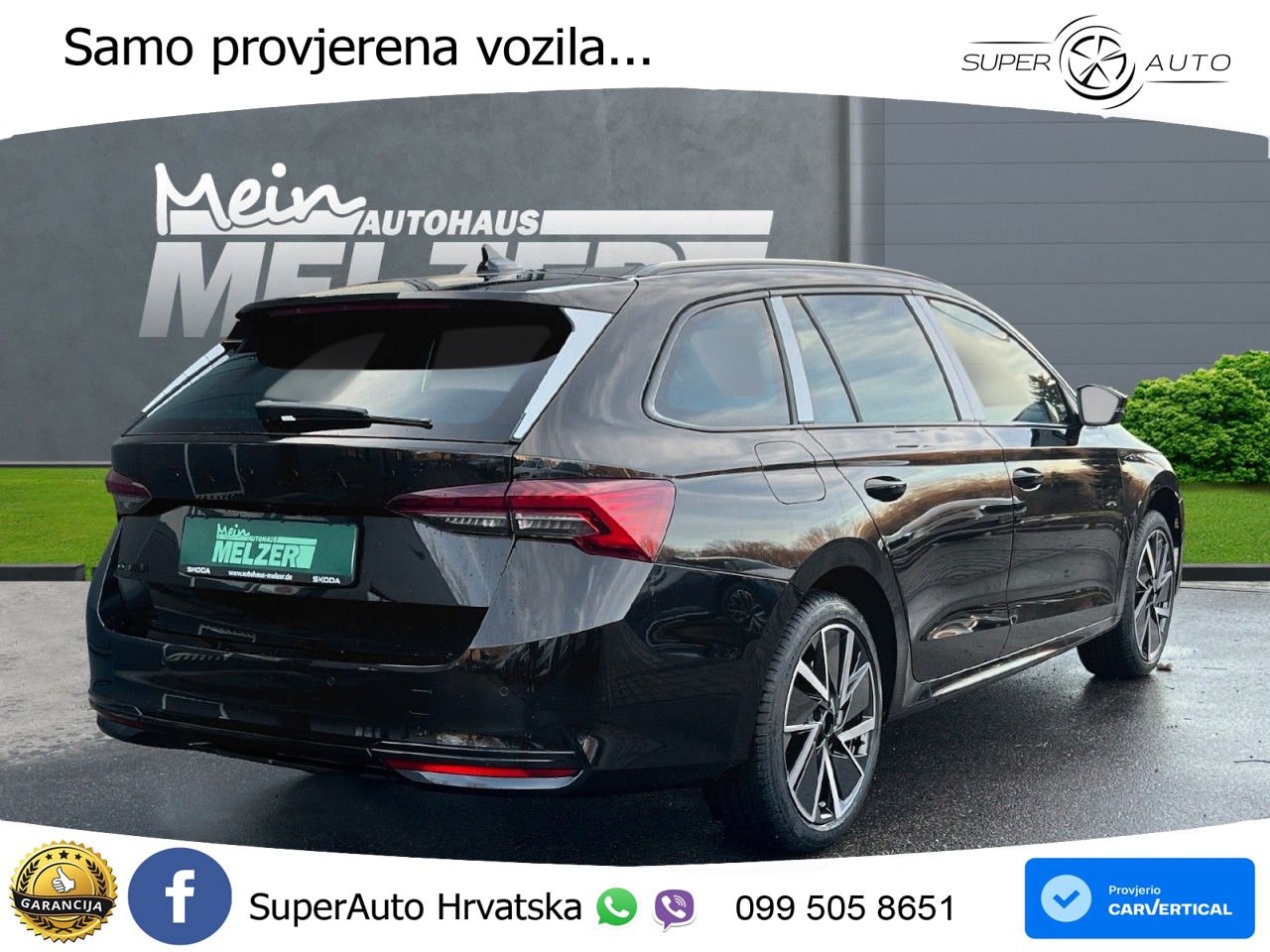 Škoda Octavia Combi 1.5 TSI (150 KS) DSG SportLine MATRIX+GR SJED+KAM
