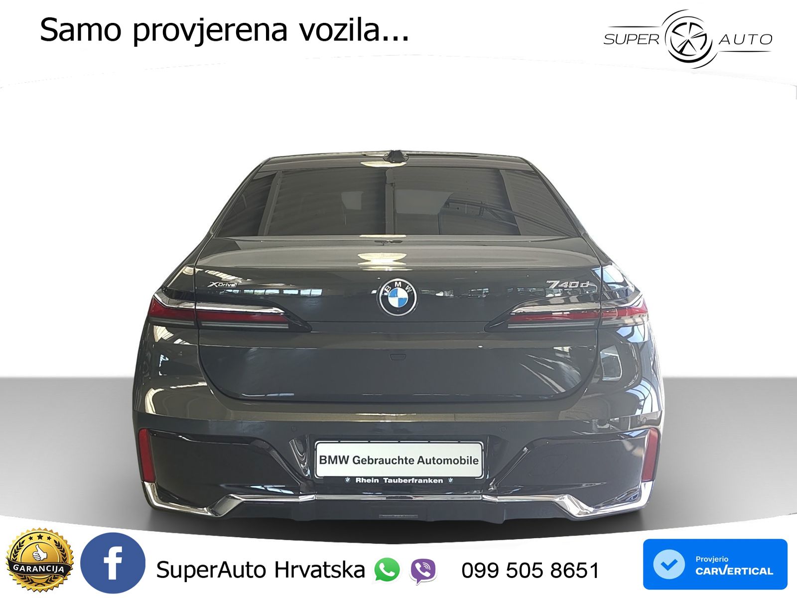 BMW 740d (299 KS) xDrive Steptronic M Sport LED+GR SJED+ACC