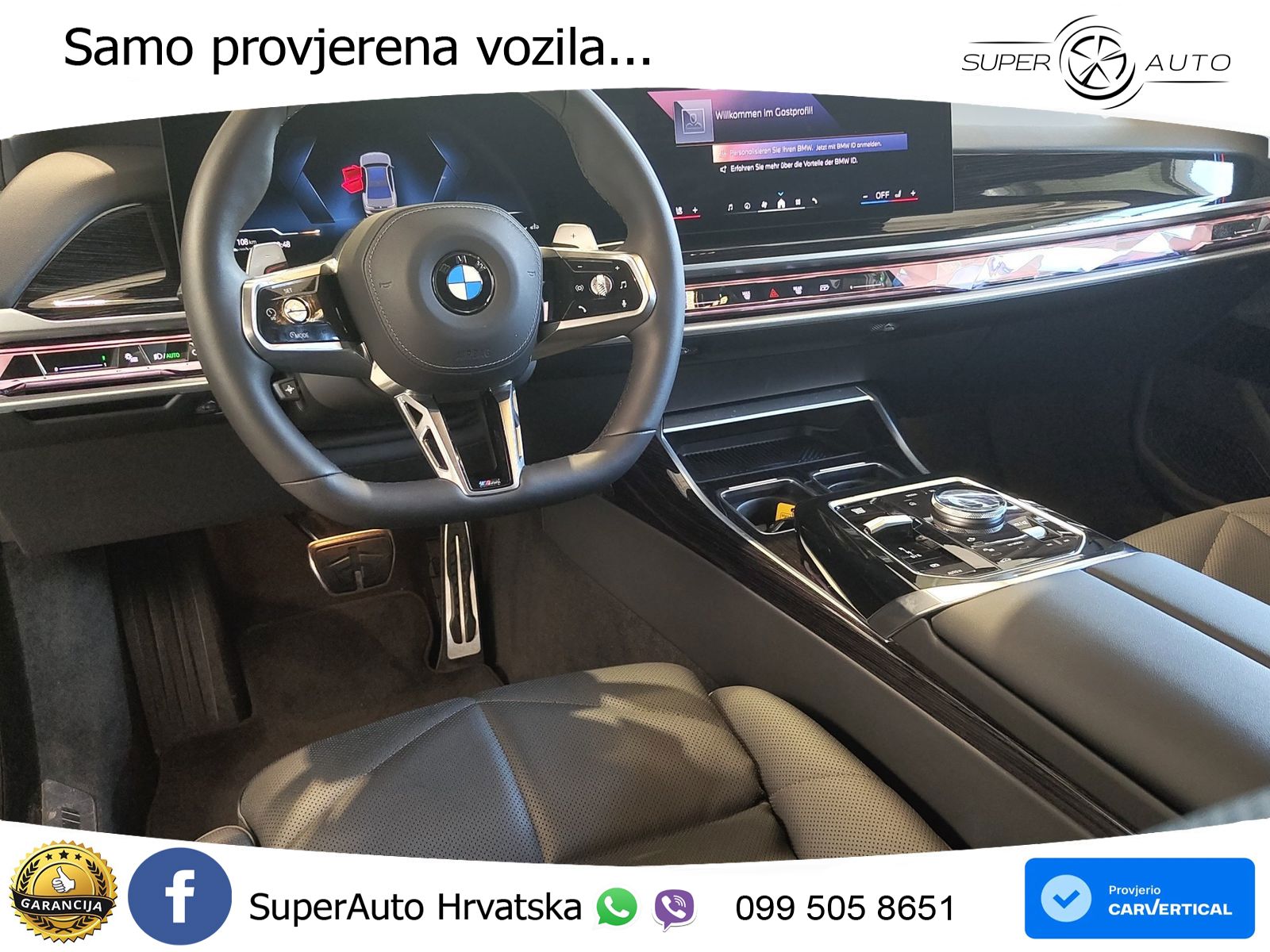 BMW 740d (299 KS) xDrive Steptronic M Sport LED+GR SJED+ACC