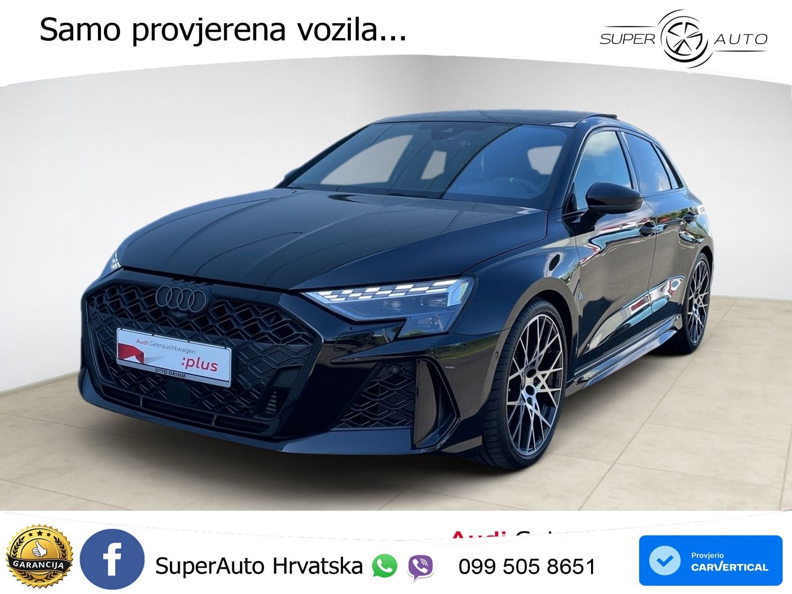 Audi RS3 Sedan 2.5 TFSI (400 KS) quattro S tronic LED+GR SJED+ACC