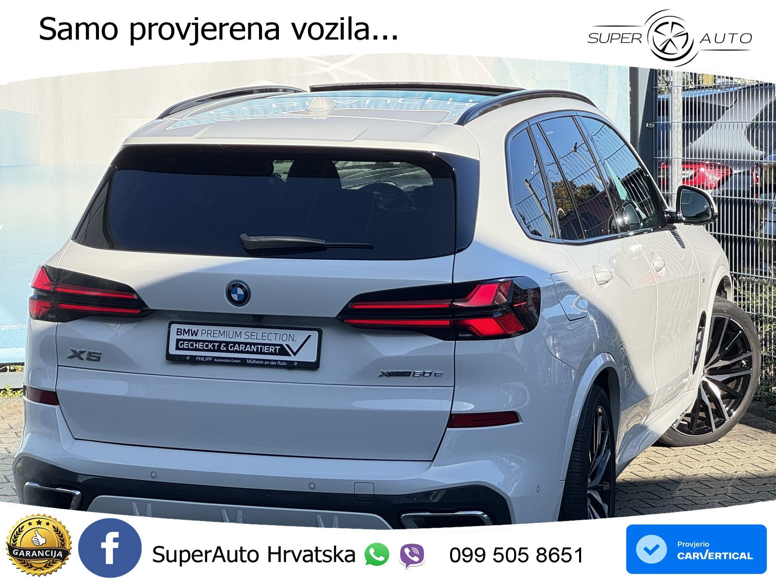 BMW X5 50e (489 KS) xDrive Steptronic M Sport LED+GR SJED+ACC