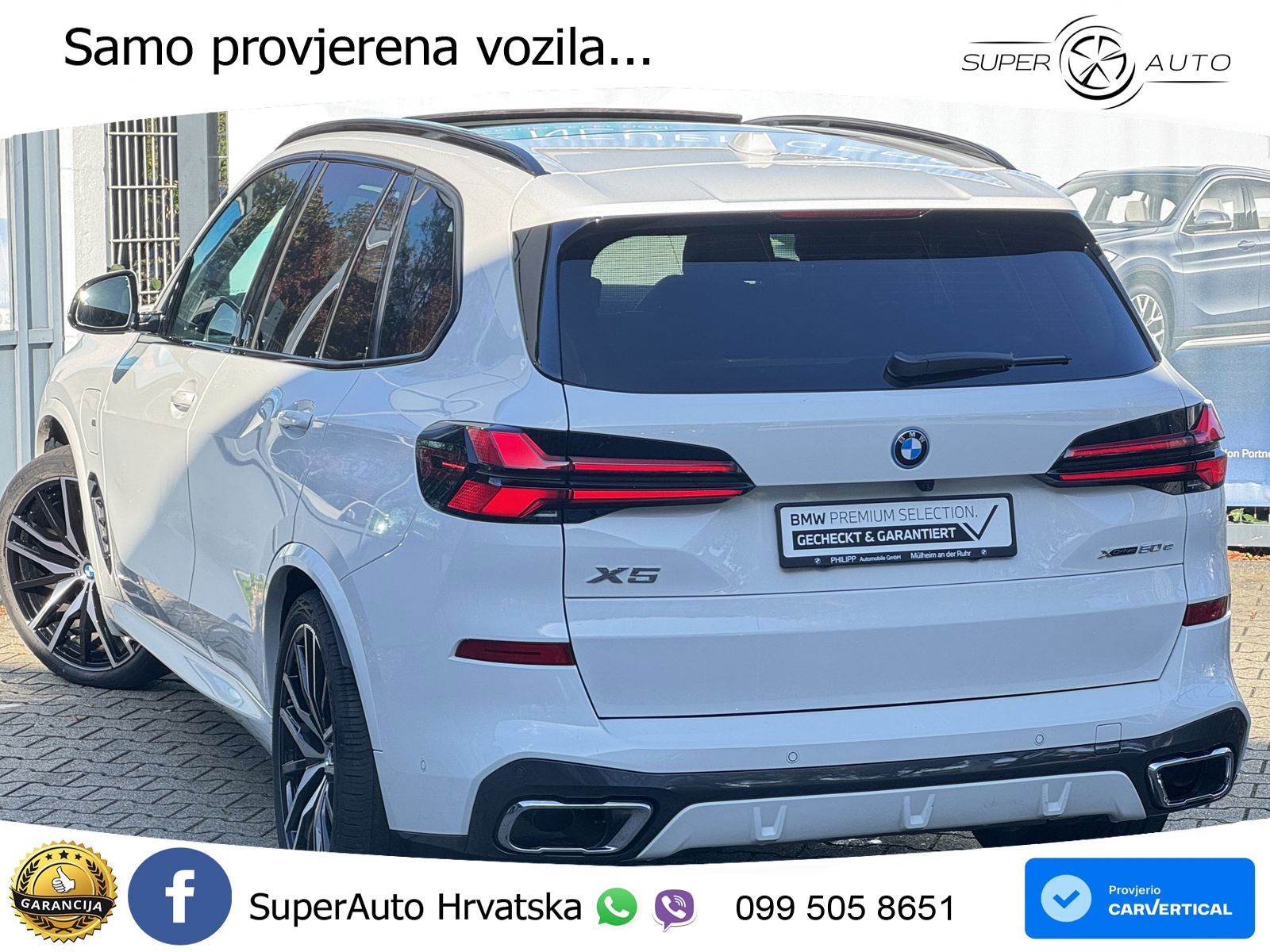 BMW X5 50e (489 KS) xDrive Steptronic M Sport LED+GR SJED+ACC