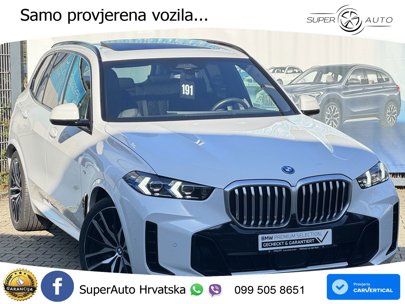 BMW X5 50e (489 KS) xDrive Steptronic M Sport LED+GR SJED+ACC