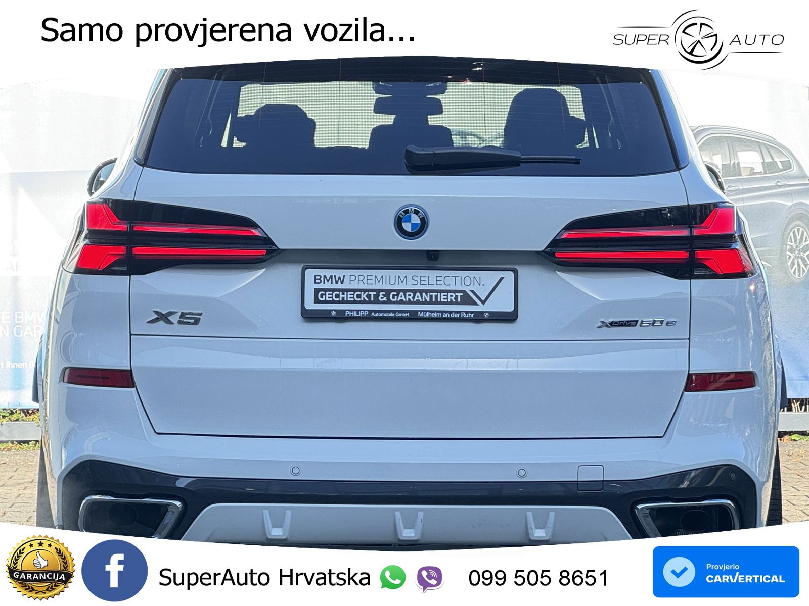 BMW X5 50e (489 KS) xDrive Steptronic M Sport LED+GR SJED+ACC