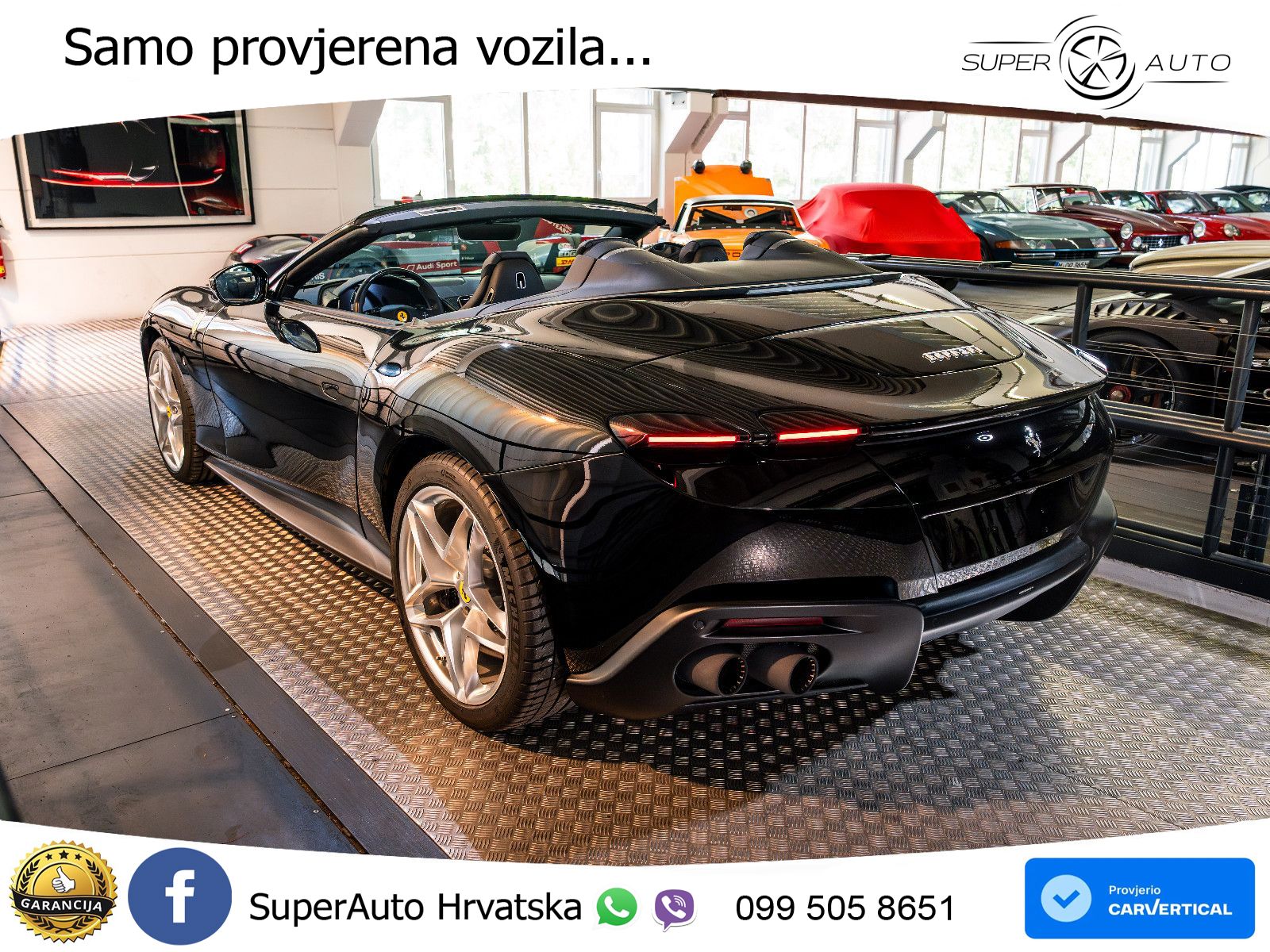 Ferrari Roma Spider 3.9 V8 (620 KS) F1 DCT LED+GR SJED+ACC