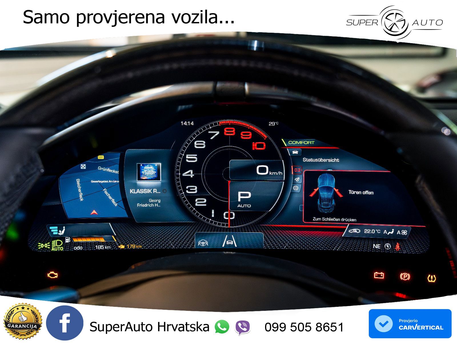 Ferrari Roma Spider 3.9 V8 (620 KS) F1 DCT LED+GR SJED+ACC