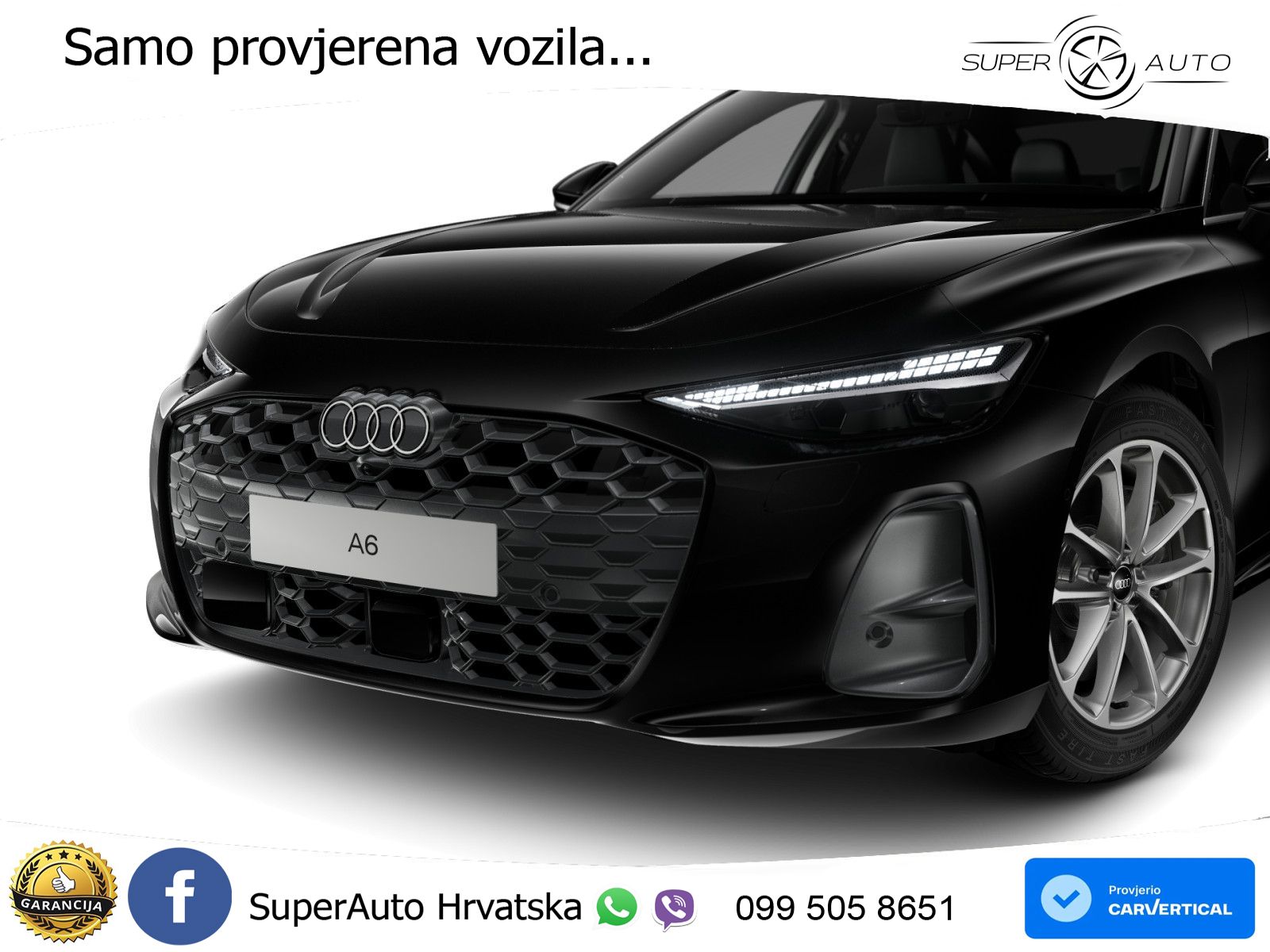Audi A6 2.0 TDI (204 KS) quattro S tronic LED+GR SJED+ACC