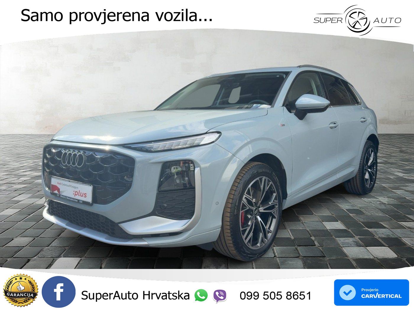 Audi Q3 2.0 TDI (150 KS) S tronic S line LED+GR SJED+ACC