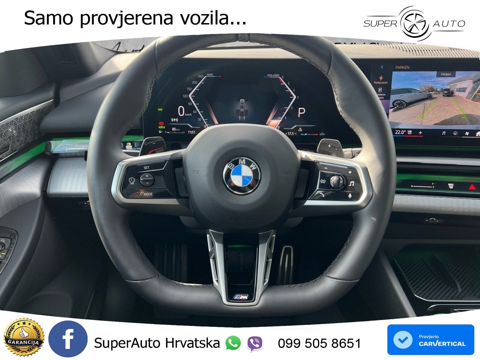 BMW 520d Touring (197 KS) xDrive Steptronic M Sport LED+GR SJED+ACC