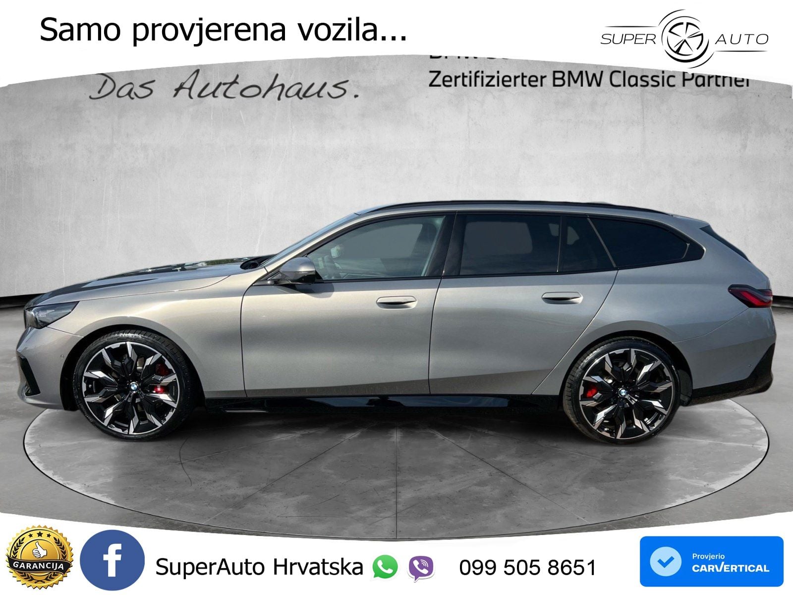 BMW 520d Touring (197 KS) xDrive Steptronic M Sport LED+GR SJED+ACC