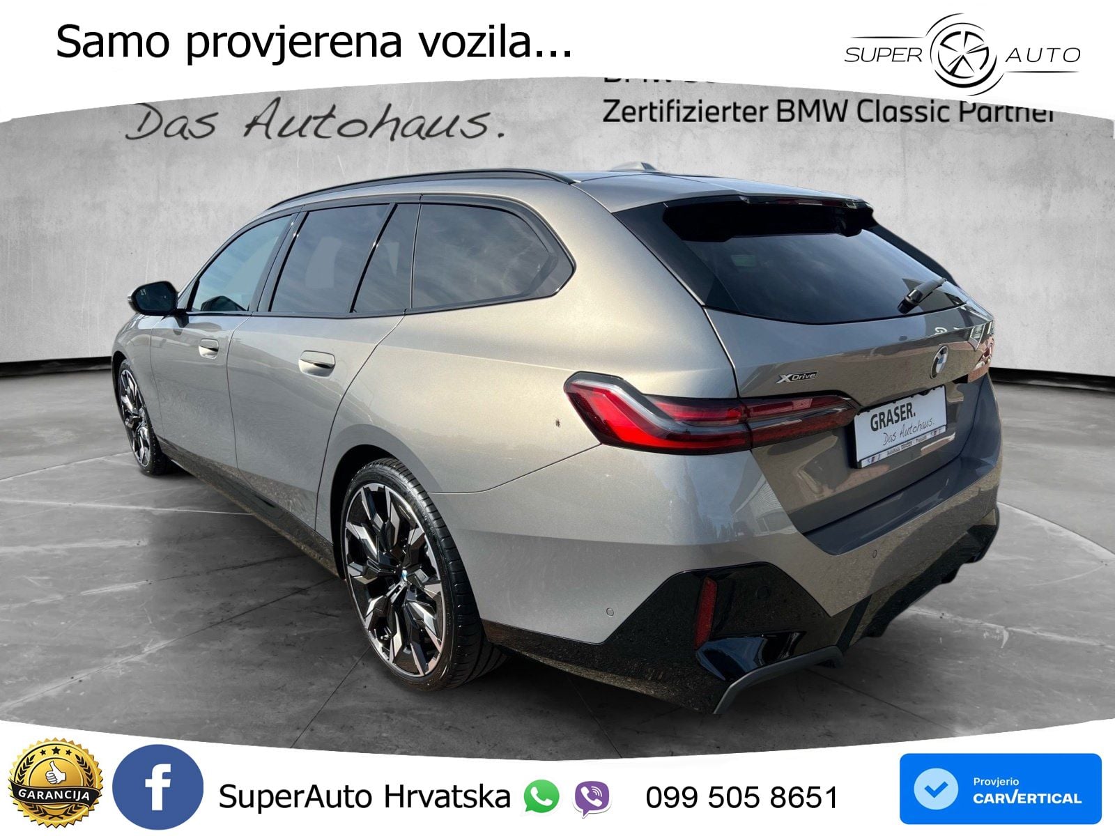 BMW 520d Touring (197 KS) xDrive Steptronic M Sport LED+GR SJED+ACC