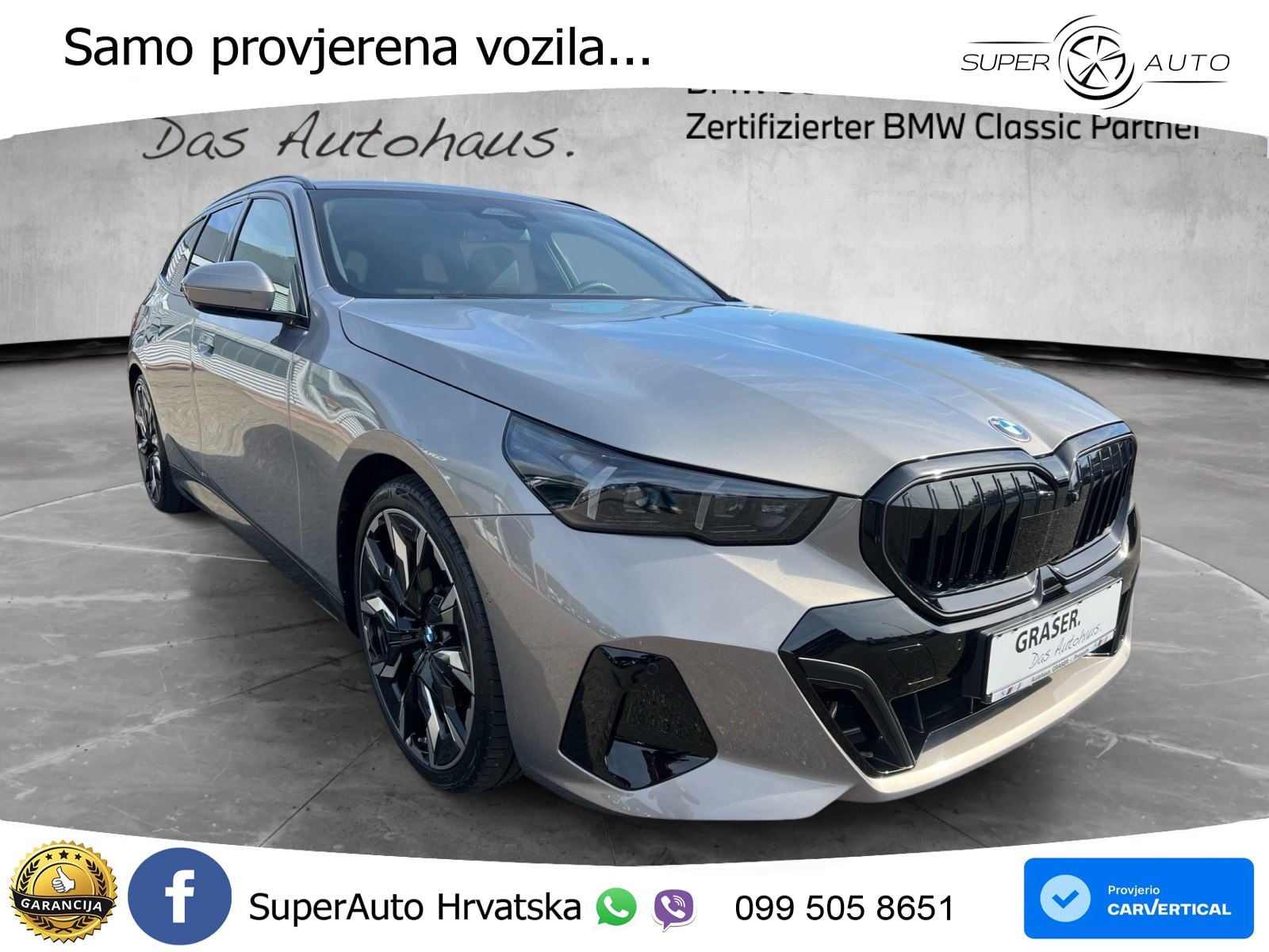 BMW 520d Touring (197 KS) xDrive Steptronic M Sport LED+GR SJED+ACC
