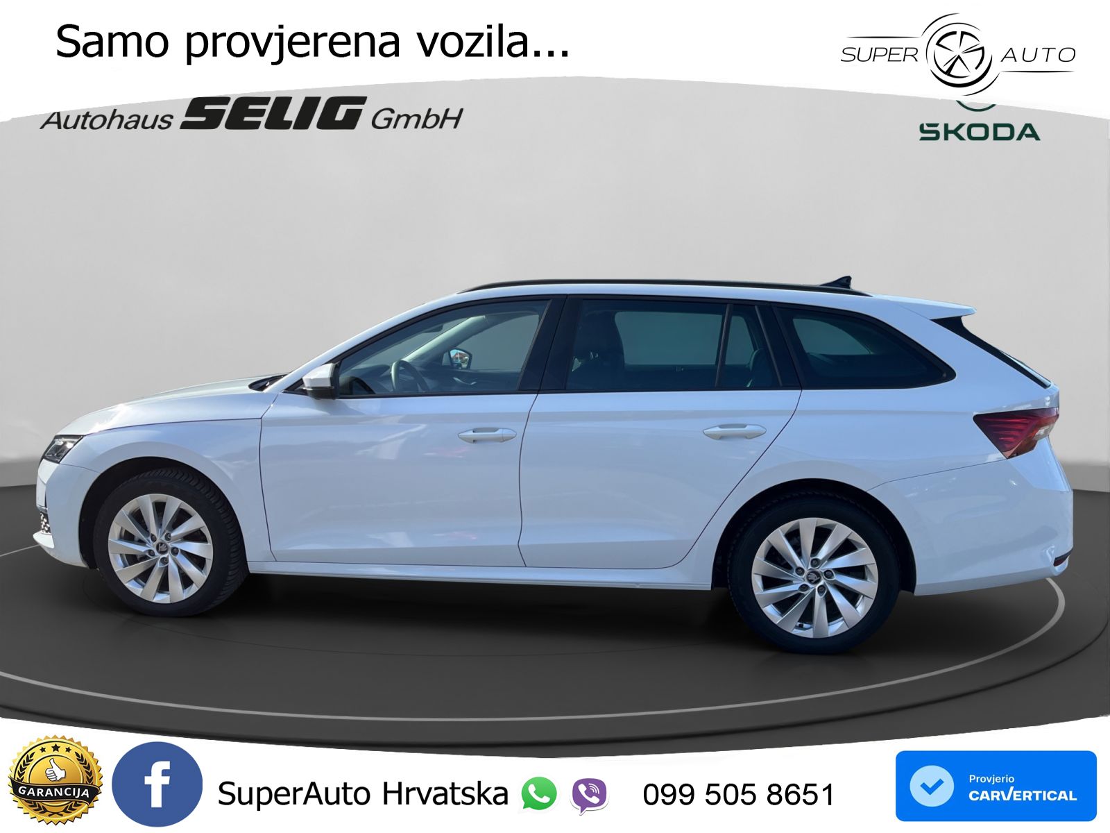 Škoda Octavia Combi 1.5 TSI (150 KS) DSG Selection