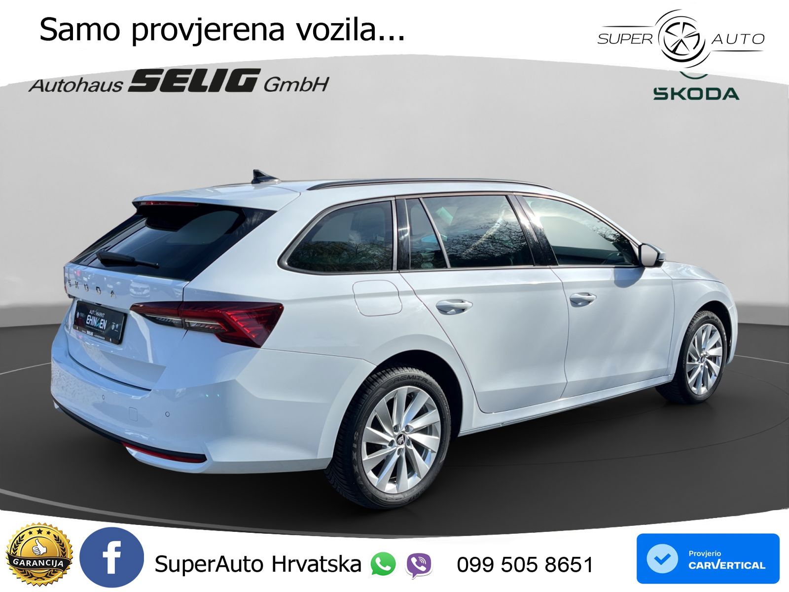 Škoda Octavia Combi 1.5 TSI (150 KS) DSG Selection