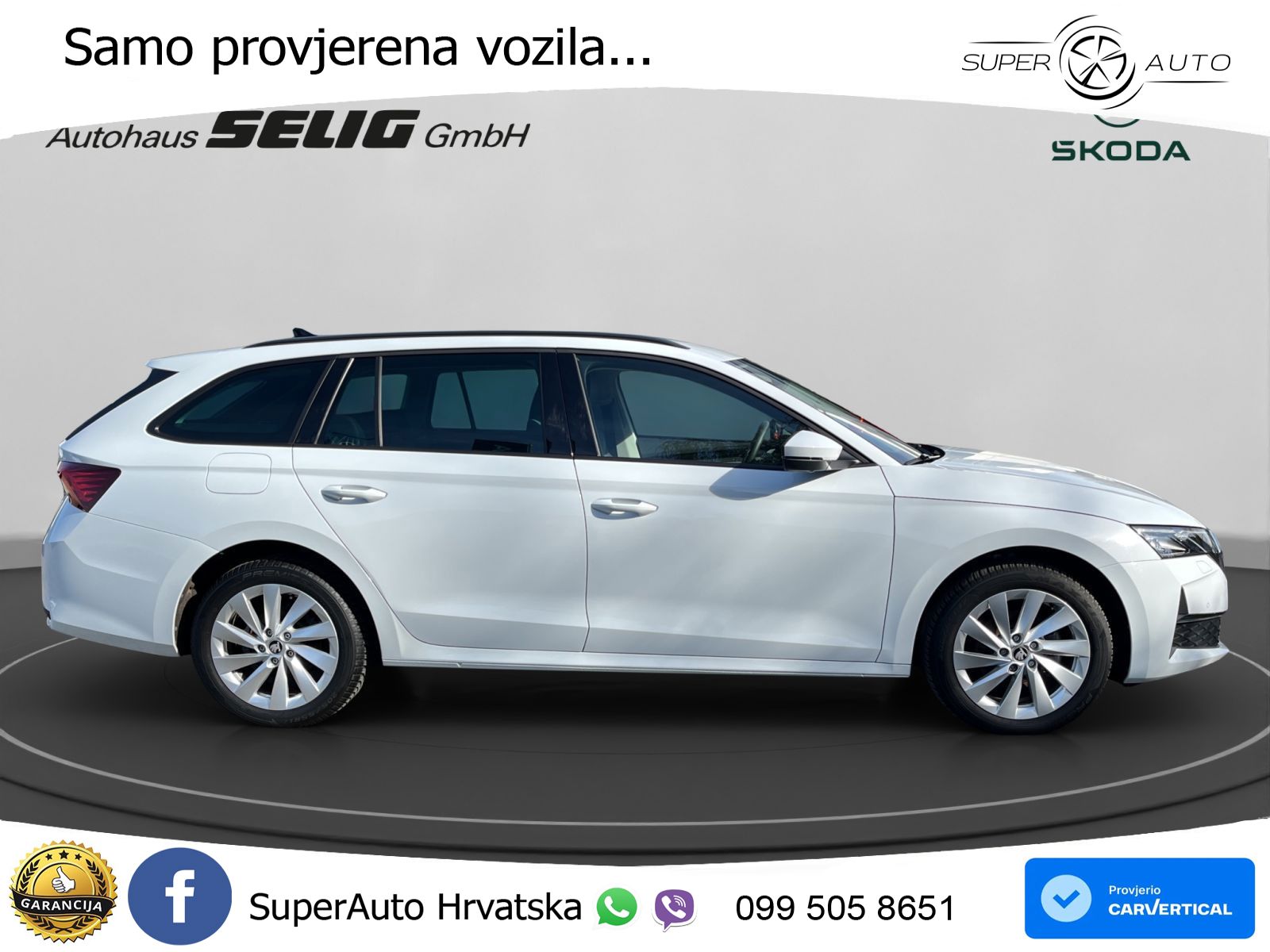 Škoda Octavia Combi 1.5 TSI (150 KS) DSG Selection