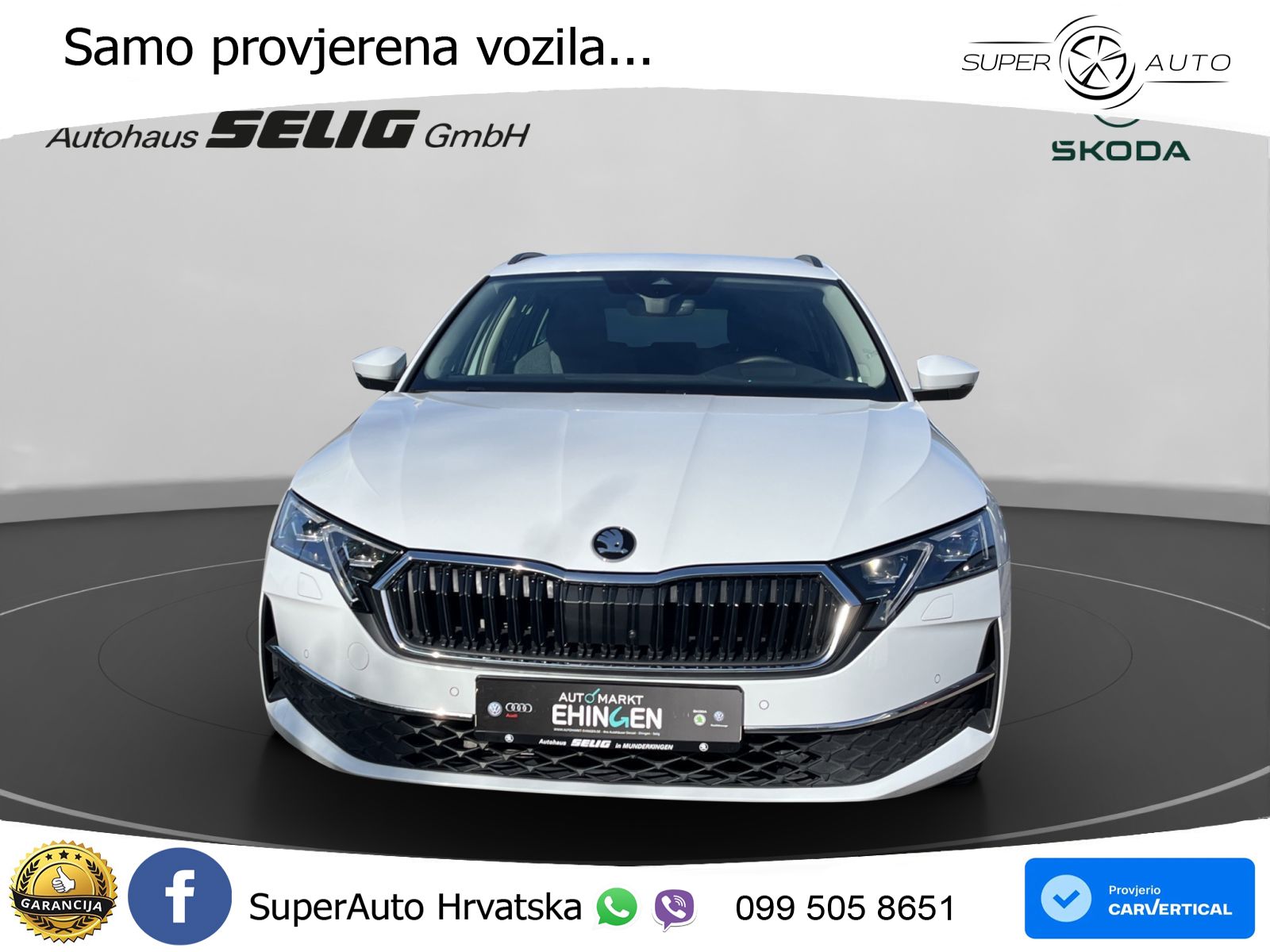 Škoda Octavia Combi 1.5 TSI (150 KS) DSG Selection