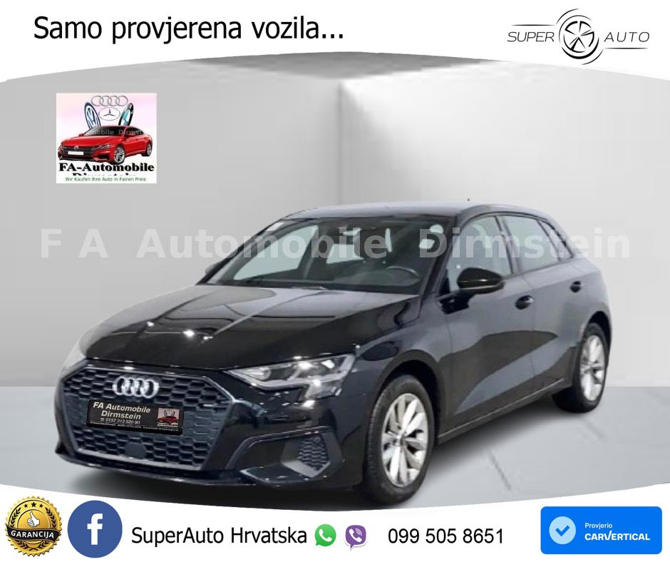 Audi A3 35 TDI (150 KS) S tronic