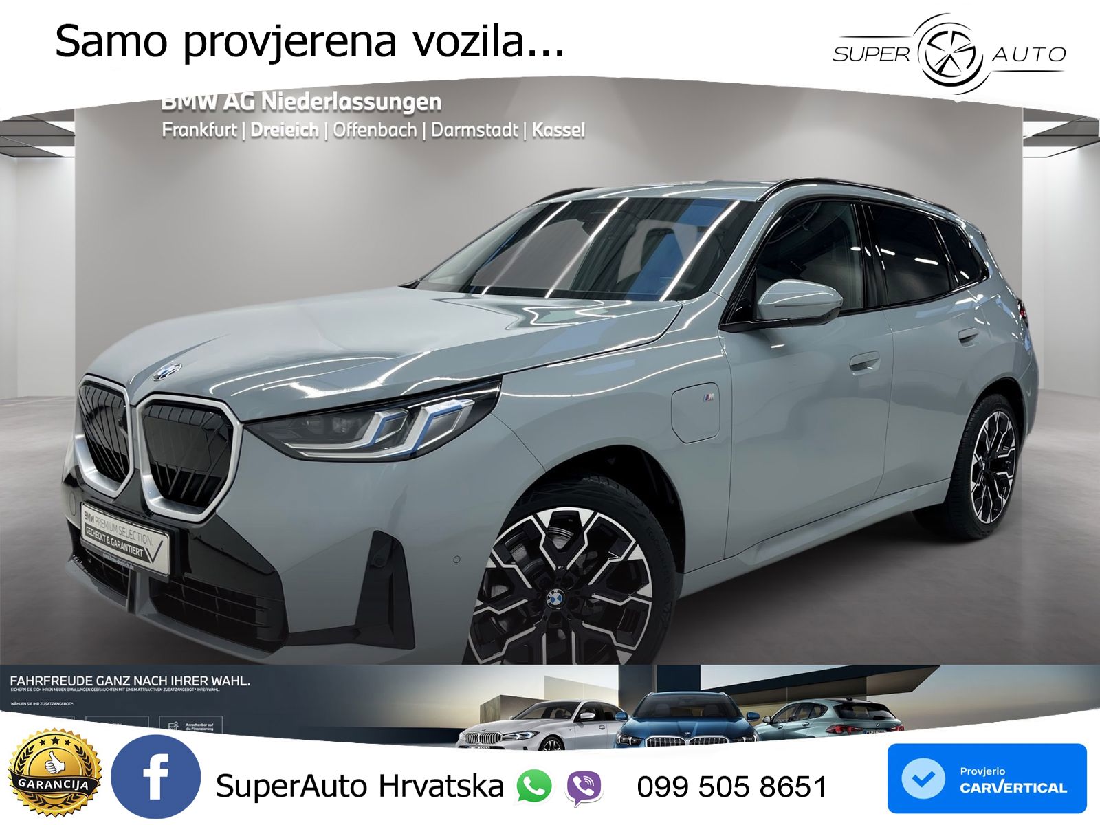 BMW X3 30e xDrive Steptronic M Sport LED+GR SJED+ACC