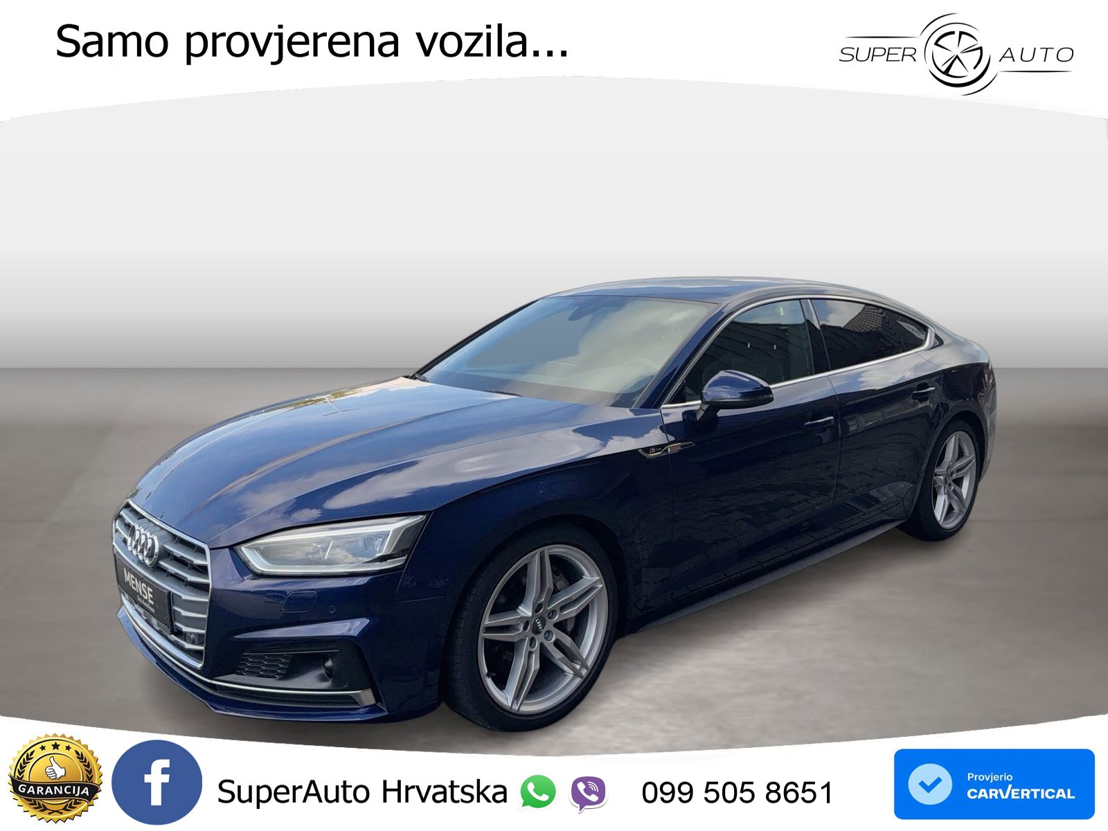 Audi A5 Sportback 45 TDI V6 (231 KS) quattro Tiptronic S line LED+GR SJED+ACC