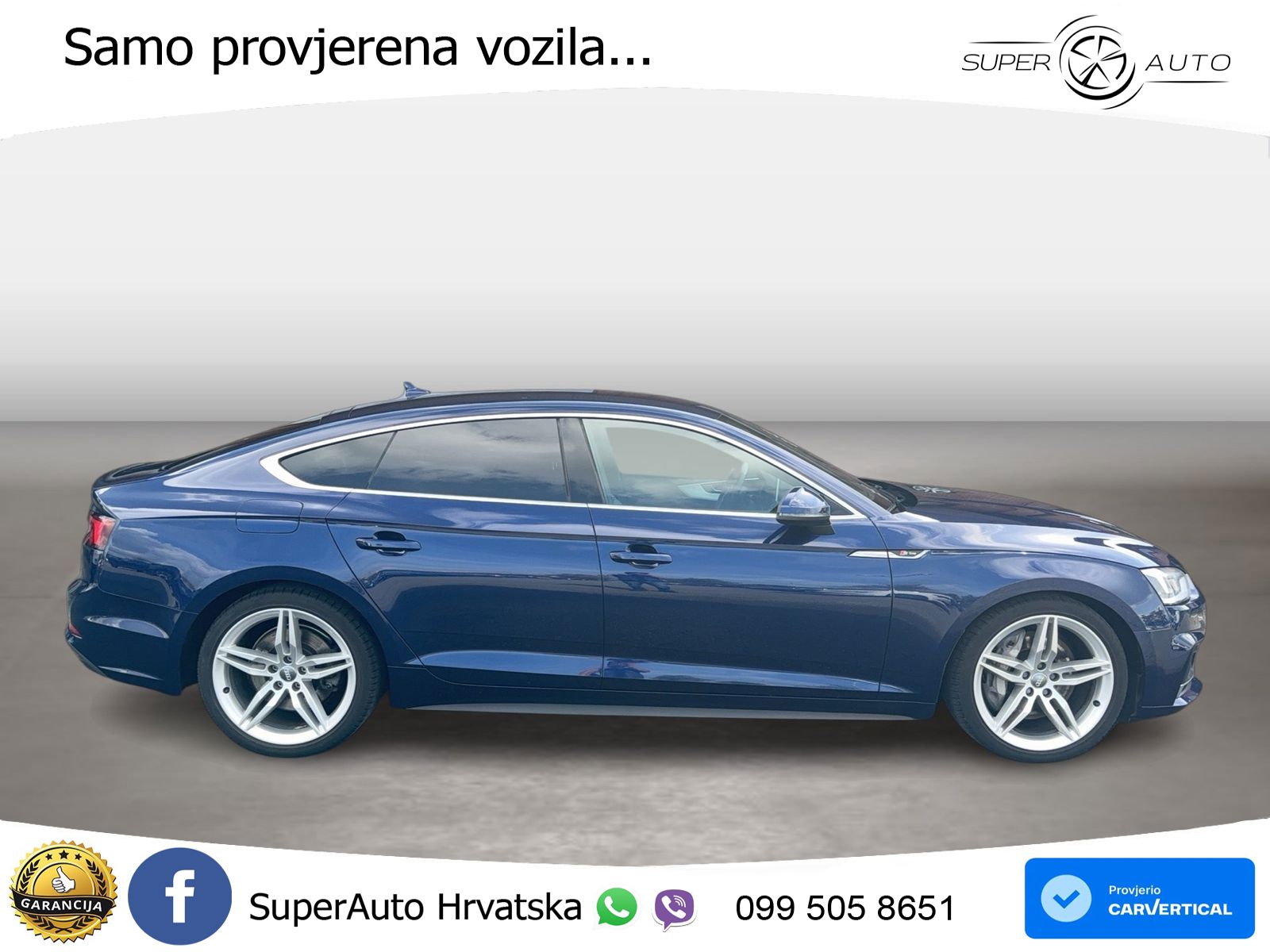 Audi A5 Sportback 45 TDI V6 (231 KS) quattro Tiptronic S line LED+GR SJED+ACC