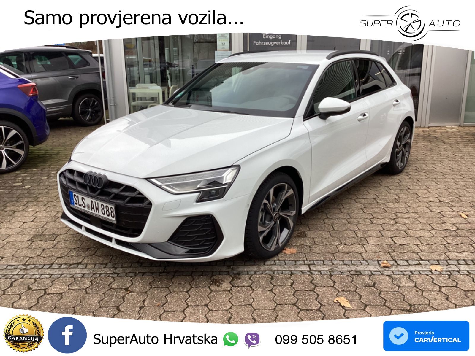 Audi A3 35 TFSI (150 KS) S tronic S line LED+GR SJED+ACC