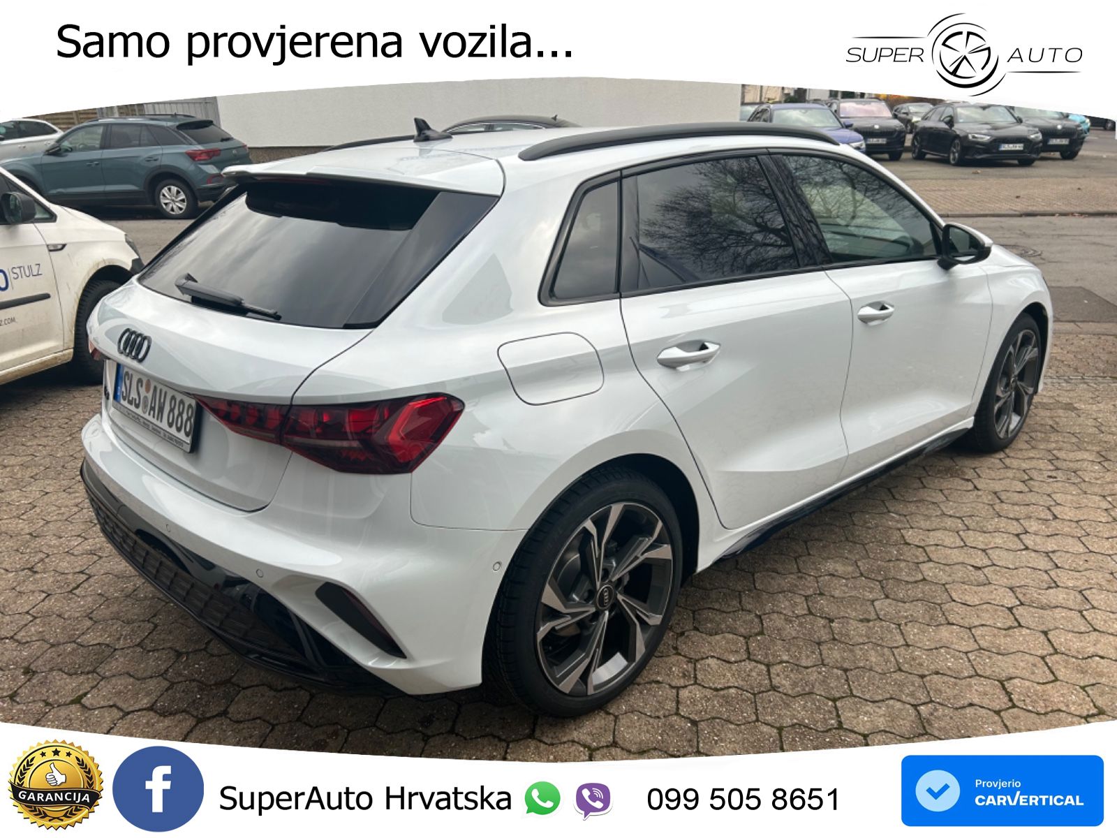 Audi A3 35 TFSI (150 KS) S tronic S line LED+GR SJED+ACC