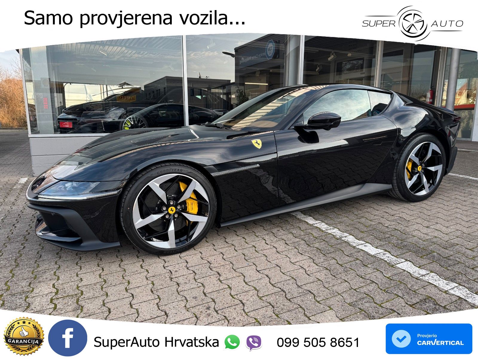 Ferrari 12Cilindri 6.5 V12 (830 KS) DCT LED+GR SJED+ACC