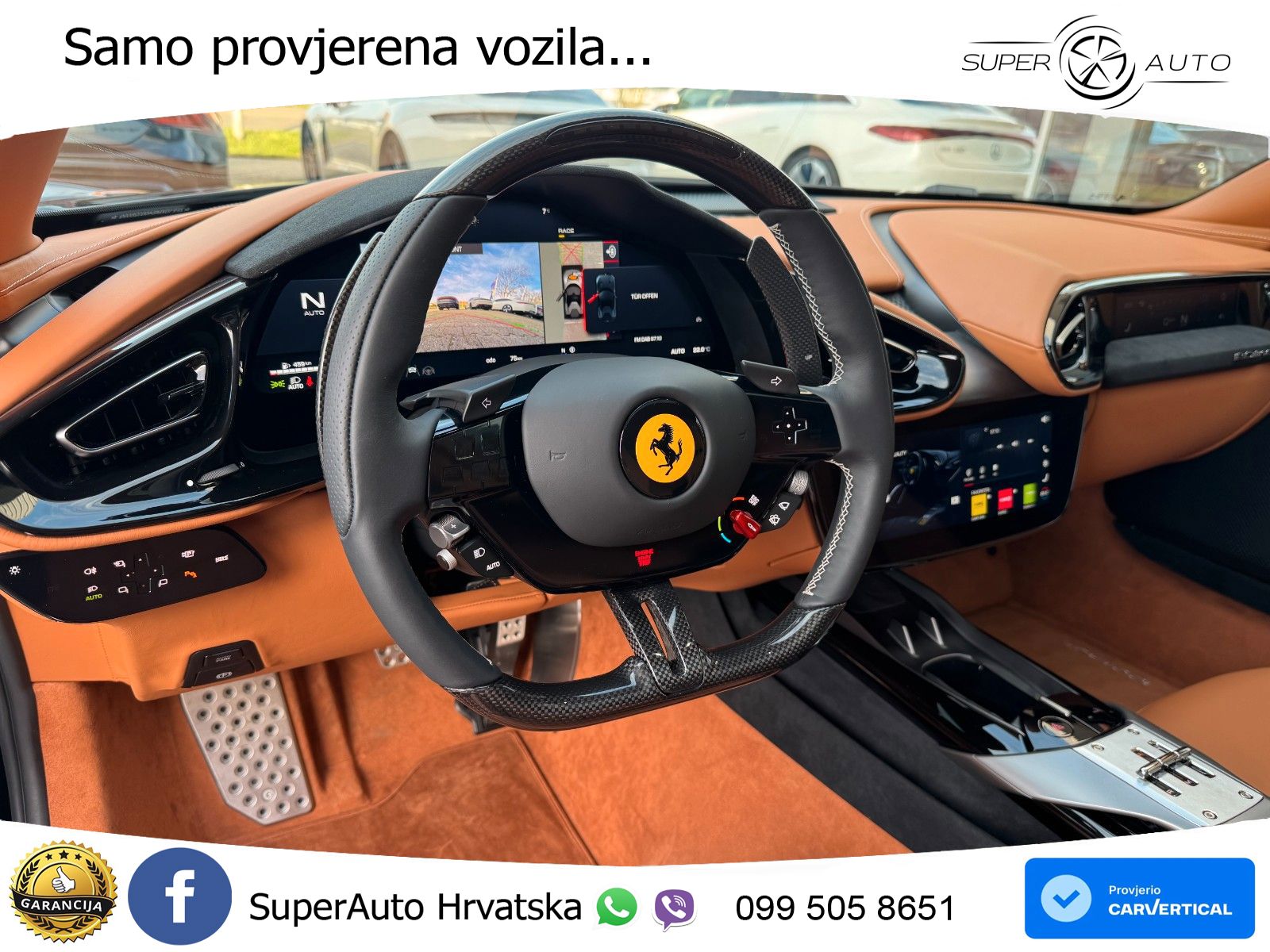 Ferrari 12Cilindri 6.5 V12 (830 KS) DCT LED+GR SJED+ACC