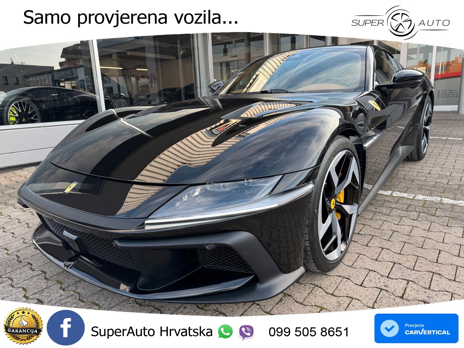 Ferrari 12Cilindri 6.5 V12 (830 KS) DCT LED+GR SJED+ACC