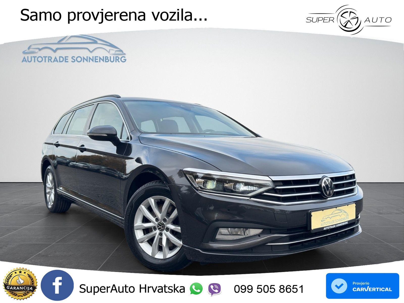 Volkswagen Passat Variant 2.0 TDI (150 KS) DSG LED+GR SJED+ACC